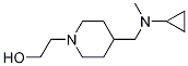 2-{4-[(Cyclopropyl-Methyl-aMino)-Methyl]-piperidin-1-yl}-ethanol Structure