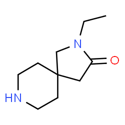 2-Ethyl-2,8-diazaspiro[4.5]decan-3-one structure