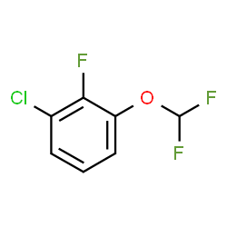 1-Chloro-3-(difluoromethoxy)-2-fluoro-benzene Structure