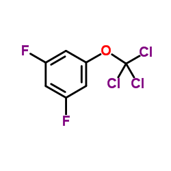 1,3-Difluoro-5-(trichloromethoxy)benzene结构式