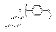 4-ethoxy-N-(4-oxocyclohexa-2,5-dien-1-ylidene)benzenesulfonamide结构式