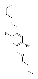 1,4-dibromo-2,5-bis(butoxymethyl)benzene结构式