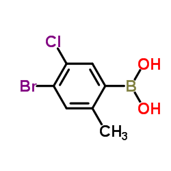 4-Bromo-5-chloro-2-methylphenylboronic acid picture