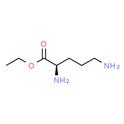 D-Ornithine, ethyl ester (9CI)结构式