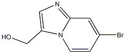 (7-broMoiMidazo[1,2-a]pyridin-3-yl)Methanol Structure