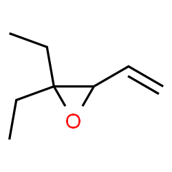 Oxirane,3-ethenyl-2,2-diethyl- structure