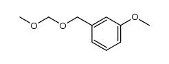3-methoxy-1-(methoxymethoxy)methyl benzene结构式