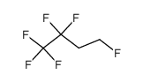 1,1,1,2,2,4-hexafluorobutane结构式