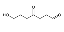 8-hydroxyoctane-2,5-dione结构式
