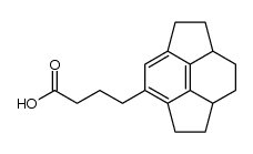 γ-[2a,3,4,4a-Tetrahydro-pyracenyl-(7)]-buttersaeure Structure