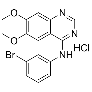 PD153035 HCl Structure
