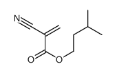 isoamyl 2-cyanoacrylate结构式