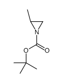 (S)-2-甲基氮丙啶-1-羧酸叔丁酯结构式
