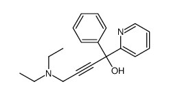 4-(diethylamino)-1-phenyl-1-pyridin-2-ylbut-2-yn-1-ol Structure