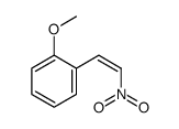 1-methoxy-2-(2-nitroethenyl)benzene结构式