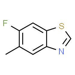 Benzothiazole, 6-fluoro-5-methyl- (9CI) picture