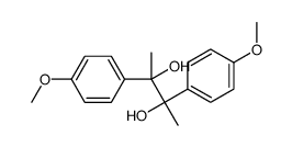2,3-bis(4-methoxyphenyl)butane-2,3-diol结构式
