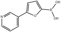 5-(Pyridin-3-yl)furan-2-boronic acid Structure
