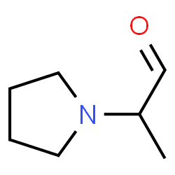1-Pyrrolidineacetaldehyde,alpha-methyl-(9CI)结构式