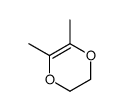 2,3-Dihydro-5,6-dimethyl-1,4-dioxin结构式