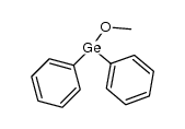 methoxymethyldiphenylgermane Structure