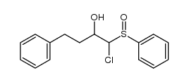 1-chloro-4-phenyl-1-(phenylsulfinyl)butan-2-ol Structure