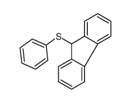 9-phenylsulfanyl-9H-fluorene结构式