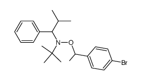 2,2,5-trimethyl-3-(1'-(p-bromo)phenylethoxy)-4-phenyl-3-azahexane Structure