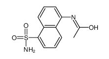N-(5-sulfamoylnaphthalen-1-yl)acetamide Structure