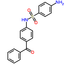 4-Amino-N-(4-benzoylphenyl)benzenesulfonamide结构式