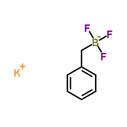 Potassium benzyl(trifluoro)borate(1-) structure