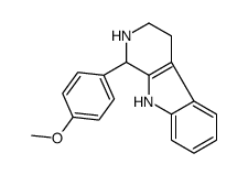 1-(4-METHOXY-PHENYL)-2,3,4,9-TETRAHYDRO-1H-BETA-CARBOLINE structure