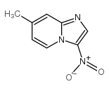7-甲基-3-硝基咪唑并[1,2-a]吡啶结构式