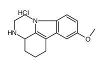 8-Methoxy-1,10-trimethylene-pyrazino-indole hydrochloride Structure