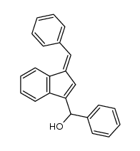 (1-benzylidene-inden-3-yl)-phenyl-methanol Structure