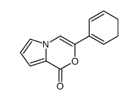 3,4-Dihydro-3-phenyl-1H-pyrrolo[2,1-c][1,4]oxazin-1-one structure