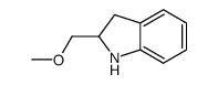 2-(METHOXYMETHYL)INDOLINE structure