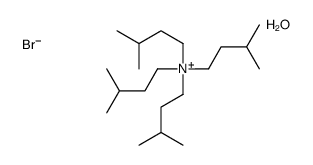 tetrakis(3-methylbutyl)azanium,bromide,hydrate Structure