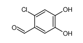2-chloro-4,5-dihydroxybenzaldehyde结构式