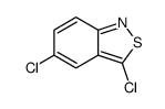 3,5-dichloro-2,1-benzothiazole结构式