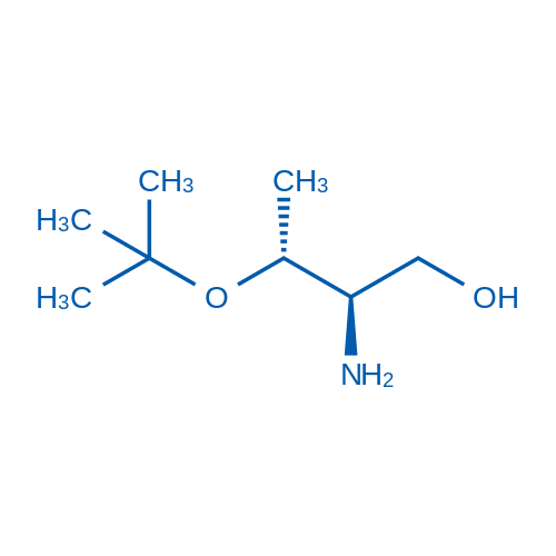 (2R,3R)-2-Amino-3-(tert-butoxy)butan-1-ol Structure