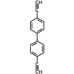 4,4'-二乙炔基联苯结构式