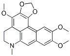 6,7-Dihydro-4,10,11-trimethoxy-7-methyl-5H-benzo[g]-1,3-benzodioxolo[6,5,4-de]quinoline结构式