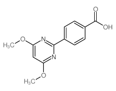 4-(4,6-dimethoxypyrimidin-2-yl)benzoicacid picture