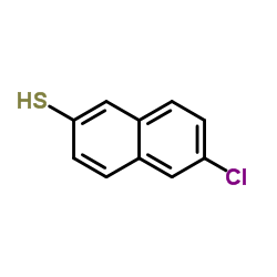 6-Chloro-2-naphthalenethiol Structure