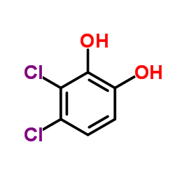 3,4-Dichlorocatechol结构式