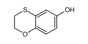 2,3-Dihydro-1,4-benzoxathiin-6-ol Structure