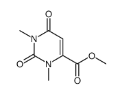 methyl 1,3-dimethyl-2,6-dioxopyrimidine-4-carboxylate结构式