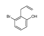 3-bromo-2-prop-2-enylphenol Structure