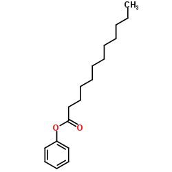 Phenyl dodecanoate Structure